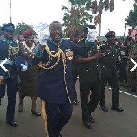 Watch video; Air Marshal Samson-Oje displays his dance prowess